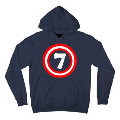 Captain 7th Birthday Tall Hoodie