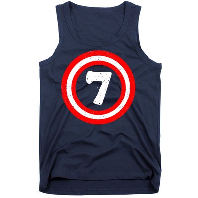 Captain 7th Birthday Tank Top