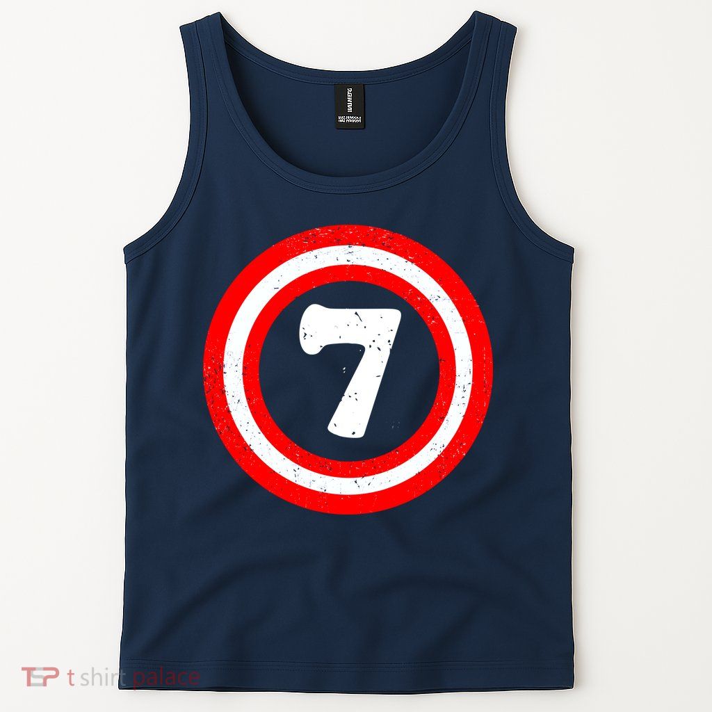 Captain 7th Birthday Tank Top