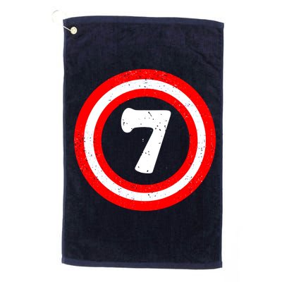 Captain 7th Birthday Golf Towel