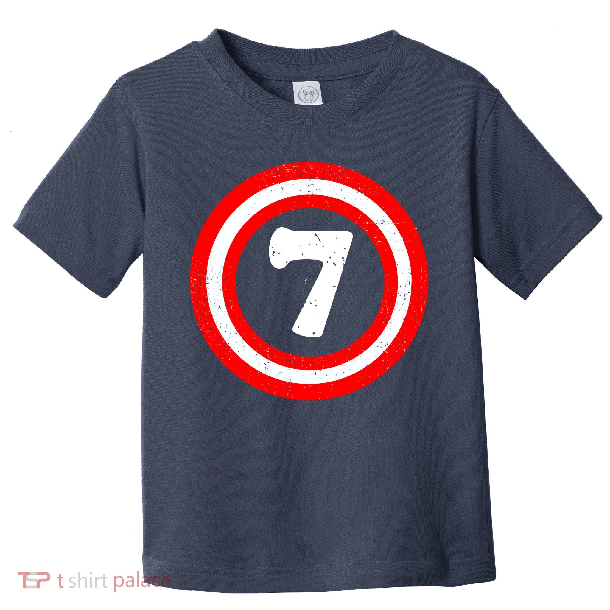 Captain 7th Birthday Toddler T-Shirt