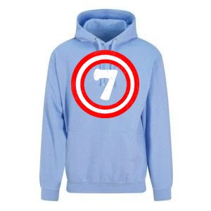 Captain 7th Birthday Unisex Surf Hoodie