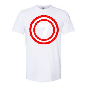 Captain 7th Birthday Softstyle CVC T-Shirt