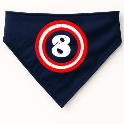 Captain 8th Birthday USA-Made Doggie Bandana