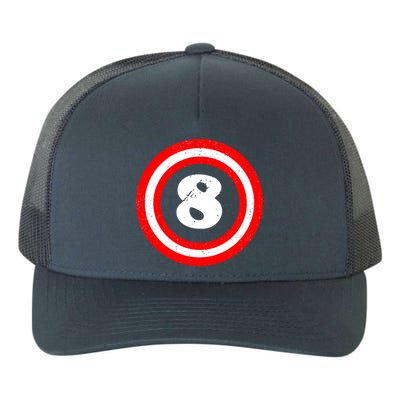 Captain 8th Birthday Yupoong Adult 5-Panel Trucker Hat