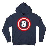 Captain 8th Birthday Hoodie