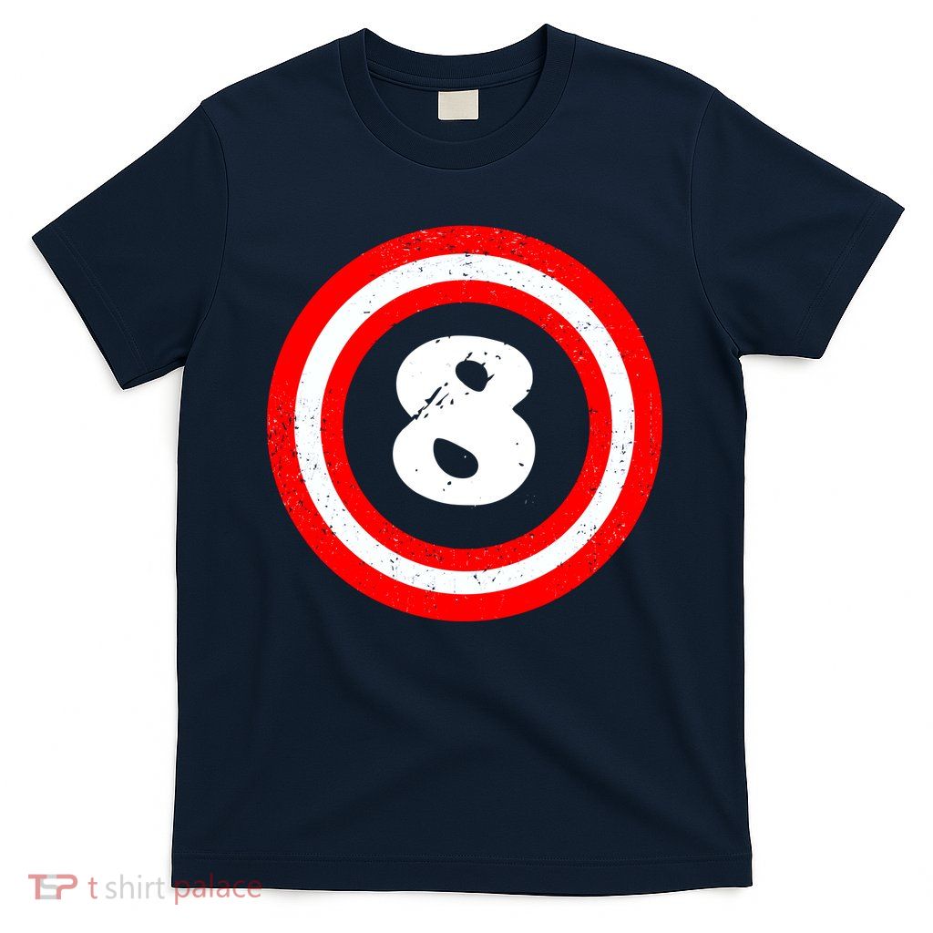 Captain 8th Birthday T-Shirt