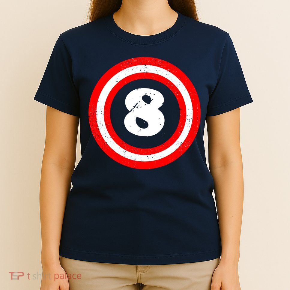 Captain 8th Birthday T-Shirt