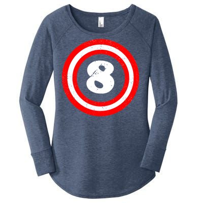 Captain 8th Birthday Women's Perfect Tri Tunic Long Sleeve Shirt