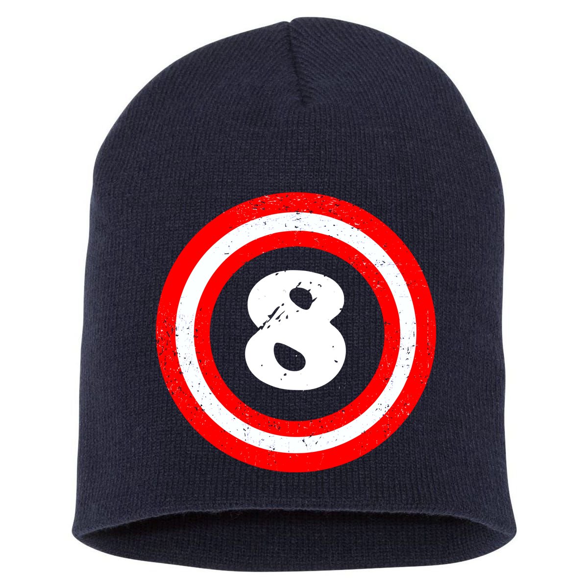 Captain 8th Birthday Short Acrylic Beanie