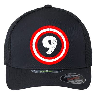 Captain 9th Birthday Flexfit Unipanel Trucker Cap