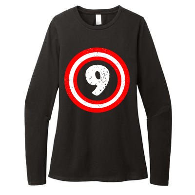 Captain 9th Birthday Womens CVC Long Sleeve Shirt