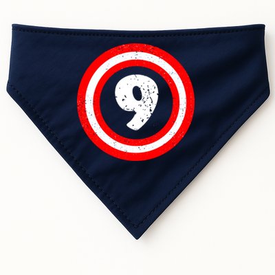 Captain 9th Birthday USA-Made Doggie Bandana
