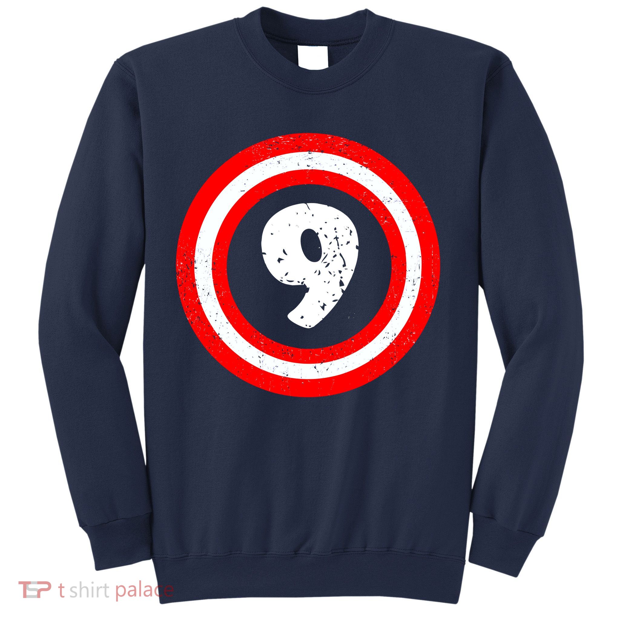Captain 9th Birthday Sweatshirt