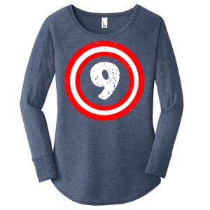 Captain 9th Birthday Women's Perfect Tri Tunic Long Sleeve Shirt