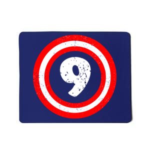 Captain 9th Birthday Mousepad