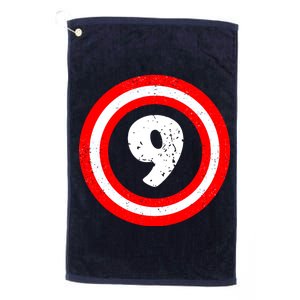 Captain 9th Birthday Platinum Collection Golf Towel