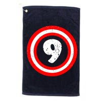 Captain 9th Birthday Platinum Collection Golf Towel