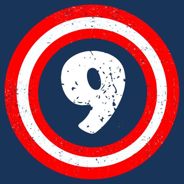 Captain 9th Birthday Golf Towel