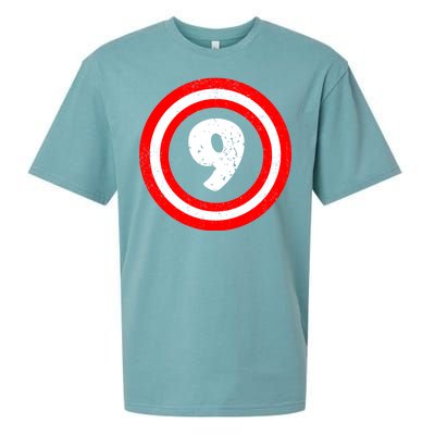 Captain 9th Birthday Sueded Cloud Jersey T-Shirt