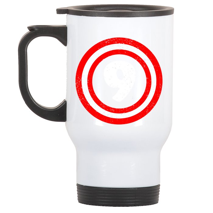 Captain 9th Birthday Stainless Steel Travel Mug