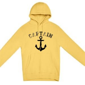 Captain Anchor Premium Pullover Hoodie