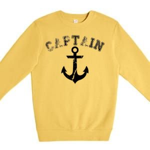 Captain Anchor Premium Crewneck Sweatshirt