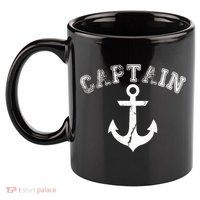 Captain Anchor 11oz C Handle Ceramic Mug