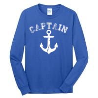 Captain Anchor Tall Long Sleeve T-Shirt