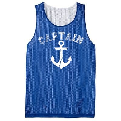 Captain Anchor Mesh Reversible Basketball Jersey Tank