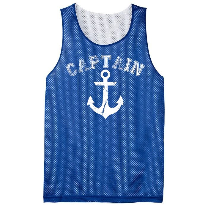 Captain Anchor Mesh Reversible Basketball Jersey Tank