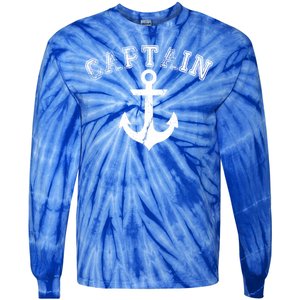 Captain Anchor Tie-Dye Long Sleeve Shirt