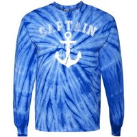 Captain Anchor Tie-Dye Long Sleeve Shirt