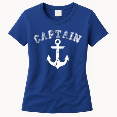Captain Anchor Womens T-Shirt