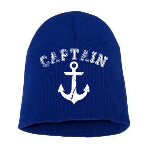 Captain Anchor Short Acrylic Beanie