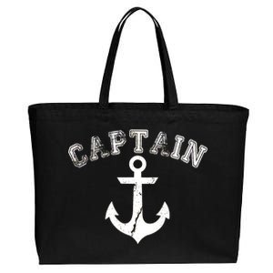 Captain Anchor Cotton Canvas Jumbo Tote