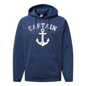 Captain Anchor Performance Fleece Hoodie