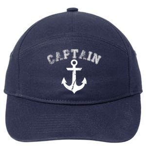 Captain Anchor 7-Panel Snapback Hat