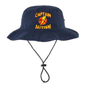 Captain Autism Superhero Logo Legacy Cool Fit Booney Bucket Hat