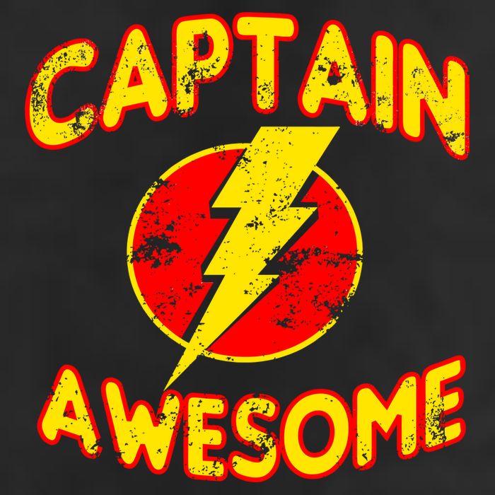 Captain Awesome Comic Logo Trucker Hat