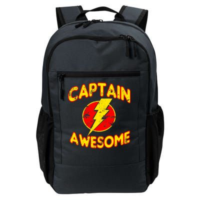 Captain Awesome Comic Logo Daily Commute Backpack