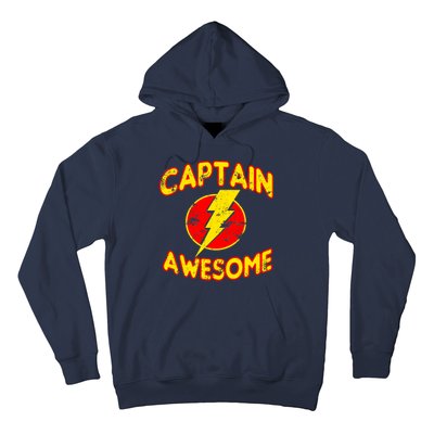 Captain Awesome Comic Logo Hoodie