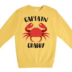 Captain Crabby Premium Crewneck Sweatshirt