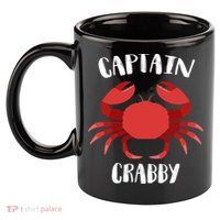 Captain Crabby 11oz C Handle Ceramic Mug