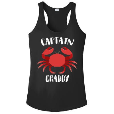 Captain Crabby Ladies PosiCharge Competitor Racerback Tank