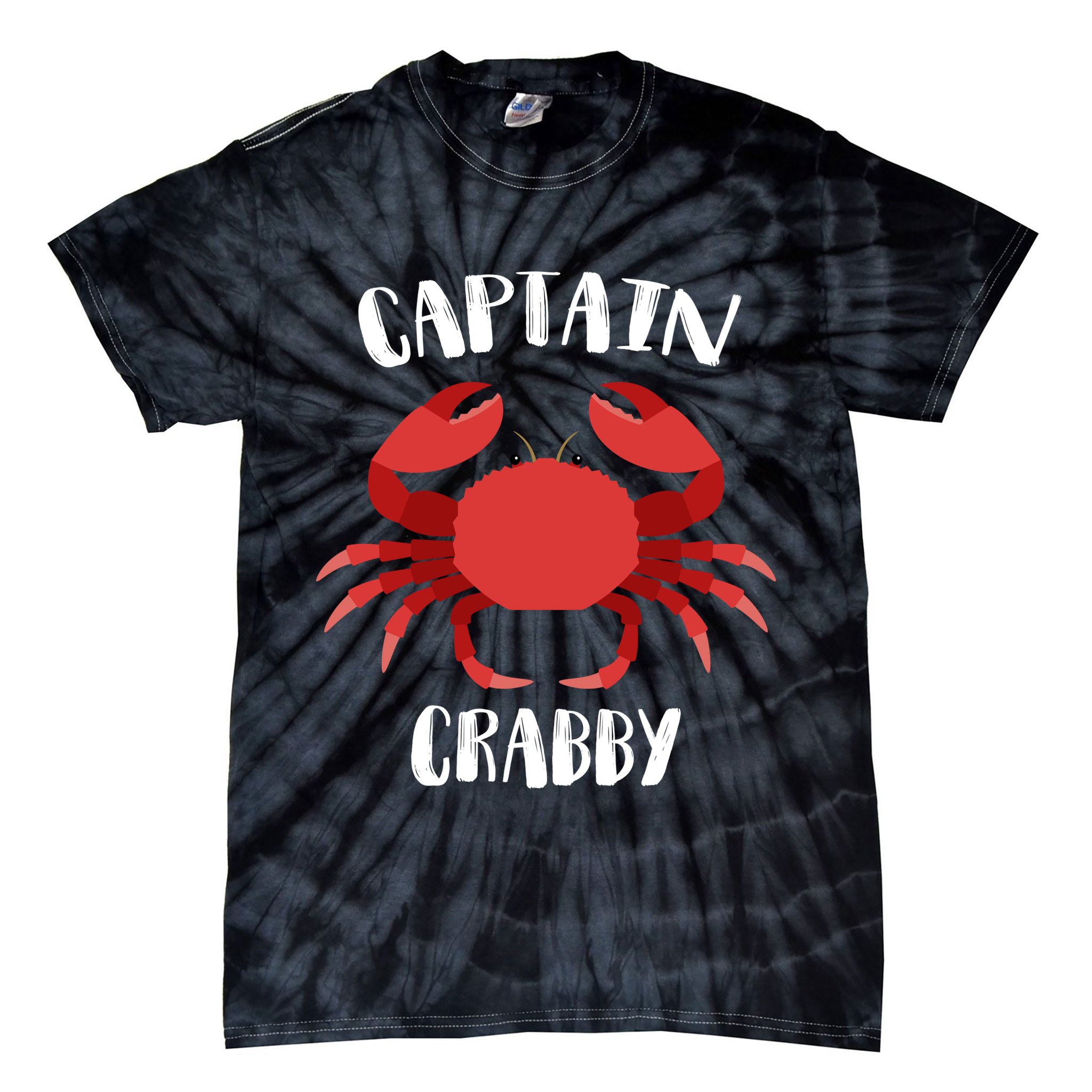 Captain Crabby Tie-Dye T-Shirt