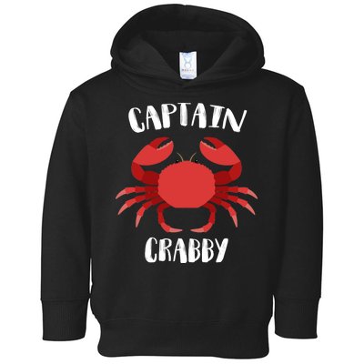 Captain Crabby Toddler Hoodie