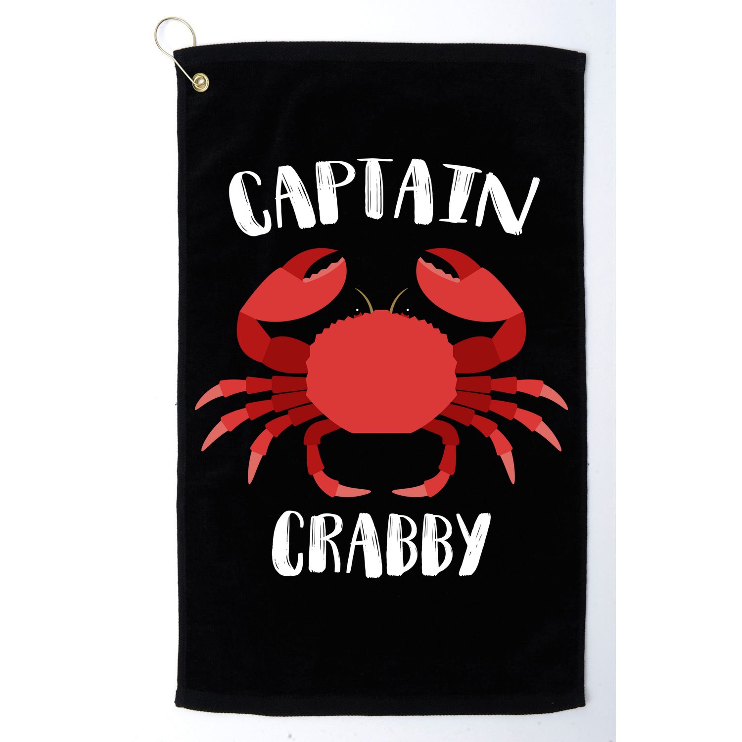 Captain Crabby Golf Towel