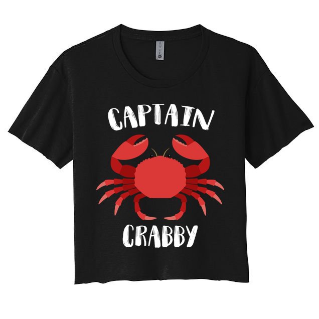 Captain Crabby Crop Top