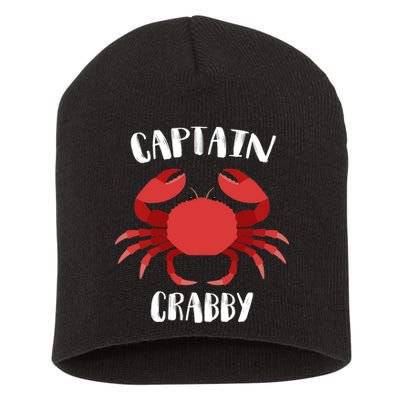 Captain Crabby Short Acrylic Beanie